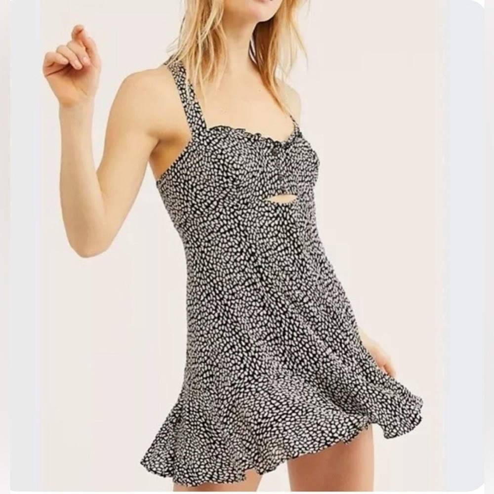 Free People Intimately Make it Happen Slip Dress Large